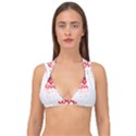 all you need is love Double Strap Halter Bikini Top View1