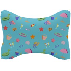 Summer  Beach  The Sun Seat Head Rest Cushion by SychEva