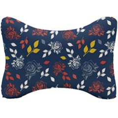 Beautiful Rose Seat Head Rest Cushion by tmsartbazaar