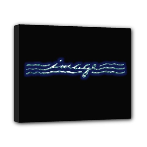 Image Blue Canvas 10  X 8  (framed) by ImageReunion