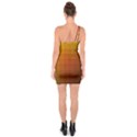 Zappwaits - Color Gradient One Soulder Bodycon Dress View2