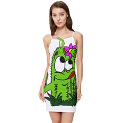 Cactus Summer Tie Front Dress by IIPhotographyAndDesigns