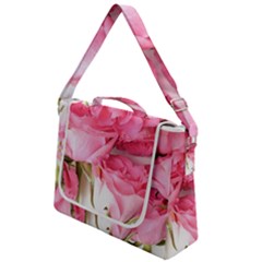 Magenta Bouquet Box Up Messenger Bag by kaleidomarblingart