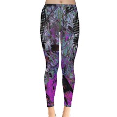 Lo-fi Hyperactivity Inside Out Leggings by MRNStudios