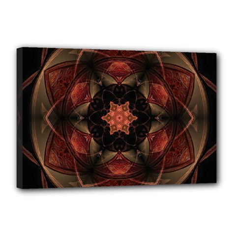 Mrn Medallion Canvas 18  X 12  (stretched) by MRNStudios