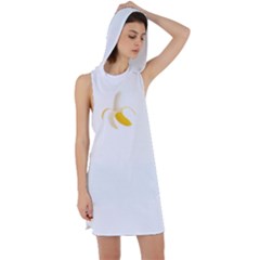 Banana Racer Back Hoodie Dress by snackkingdom