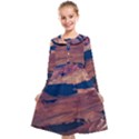 Atacama Desert Aerial View Kids  Midi Sailor Dress View1