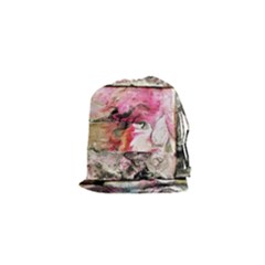 Marbling Collage Drawstring Pouch (xs) by kaleidomarblingart