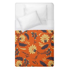 Folk Flowers Pattern  Duvet Cover (single Size) by Eskimos