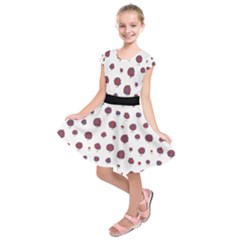 Protons And Neutrons Kids  Short Sleeve Dress by sonyawrites