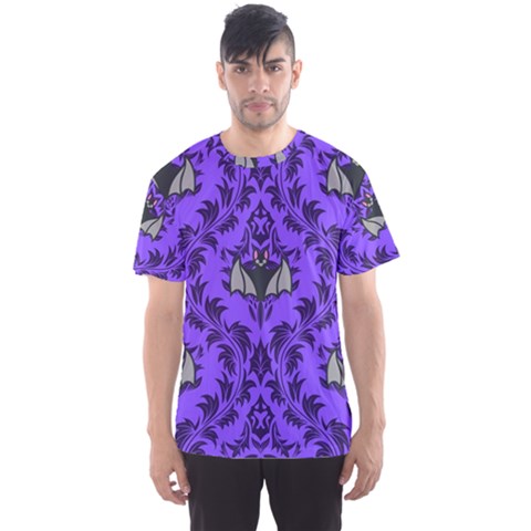 Friggin Bats Pattern Men s Sport Mesh Tee by NerdySparkleGoth