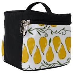 Juicy Yellow Pear Make Up Travel Bag (big) by SychEva