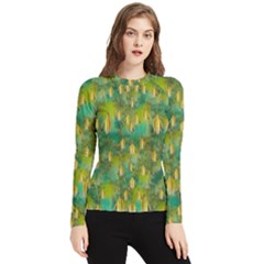 Love To The Flowers And Colors In A Beautiful Habitat Women s Long Sleeve Rash Guard by pepitasart