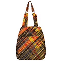 Root Humanity Orange Yellow And Black Center Zip Backpack by WetdryvacsLair