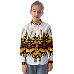 Bigcat Butterfly Kids  Long Sleeve Shirt by IIPhotographyAndDesigns