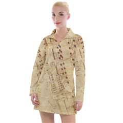 Music-melody-old-fashioned Women s Long Sleeve Casual Dress by Sapixe