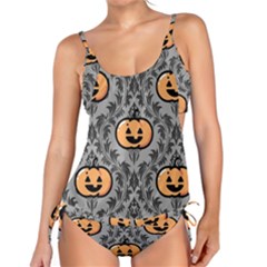 Pumpkin Pattern Tankini Set by NerdySparkleGoth