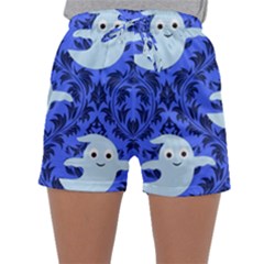 Ghost Pattern Sleepwear Shorts by NerdySparkleGoth