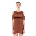 Toffee Shoulder Cutout One Piece Dress View1