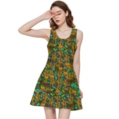 Love Forest Filled With Respect And The Flower Power Of Colors Inside Out Racerback Dress by pepitasart