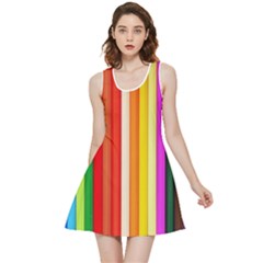 Ultimate Vibrant Inside Out Reversible Sleeveless Dress by hullstuff