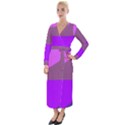 7 Colors Velvet Maxi Wrap Dress View1