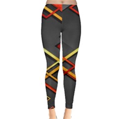 Modern Geometry Leggings  by Sparkle