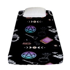 Pastel Goth Witch Fitted Sheet (single Size) by NerdySparkleGoth