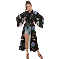 Pastel Goth Witch Maxi Kimono by NerdySparkleGoth