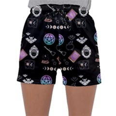 Pastel Goth Witch Sleepwear Shorts by NerdySparkleGoth