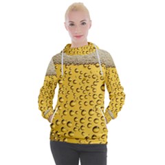 Beer Bubbles Women s Hooded Pullover by Sudhe