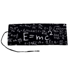 Science-albert-einstein-formula-mathematics-physics-special-relativity Roll Up Canvas Pencil Holder (s) by Sudhe