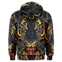 Tiger-predator-abstract-feline Men s Overhead Hoodie View2