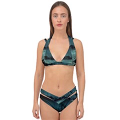 Industry-setting-world-urban Double Strap Halter Bikini Set by Sudhe