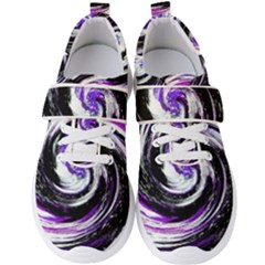 Canvas-acrylic-digital-design Men s Velcro Strap Shoes by Amaryn4rt