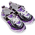 Canvas-acrylic-digital-design Kids  Velcro Strap Shoes View3