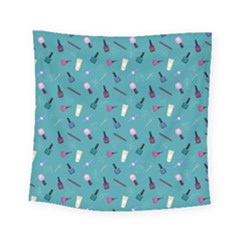 Manicure Supplies  Nail Polish Square Tapestry (small) by SychEva