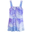 Purple and blue alcohol ink  Kids  Layered Skirt Swimsuit View1