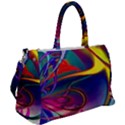 Colorful Rainbow Modern Paint Pattern 13 Duffel Travel Bag View2