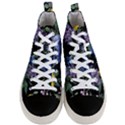 Floral Men s Mid-Top Canvas Sneakers View1