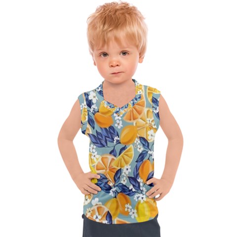 Floral Kids  Sport Tank Top by Sparkle