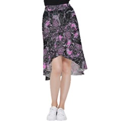 Punk Cyclone Frill Hi Low Chiffon Skirt by MRNStudios