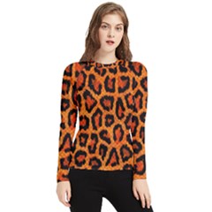 Leopard-print 3 Women s Long Sleeve Rash Guard by skindeep