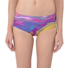 Flow Mid-waist Bikini Bottoms by kiernankallan