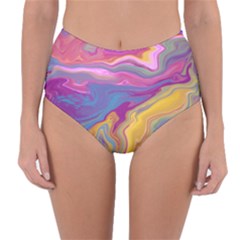 Flow Reversible High-waist Bikini Bottoms by kiernankallan