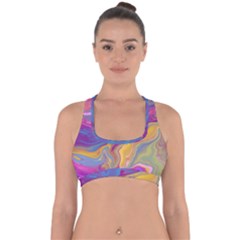 Flow Cross Back Hipster Bikini Top  by kiernankallan