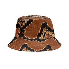 Leatherette Snake 3 Bucket Hat by skindeep