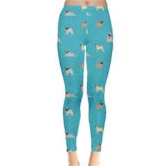 Funny Pugs Leggings  by SychEva