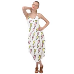 Pattern Cute Flash Design Layered Bottom Dress by brightlightarts