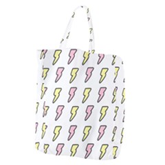 Pattern Cute Flash Design Giant Grocery Tote by brightlightarts